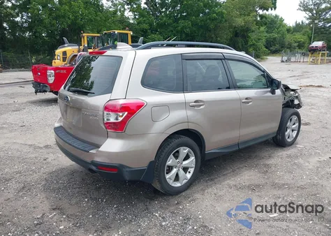 2016 Subaru Forester 2.5I z USA, uszkodzony, nr VIN JF2SJABC3GH419623